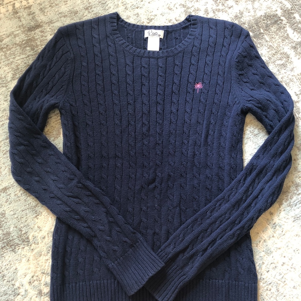 Lilly Pulitzer Navy Sweater